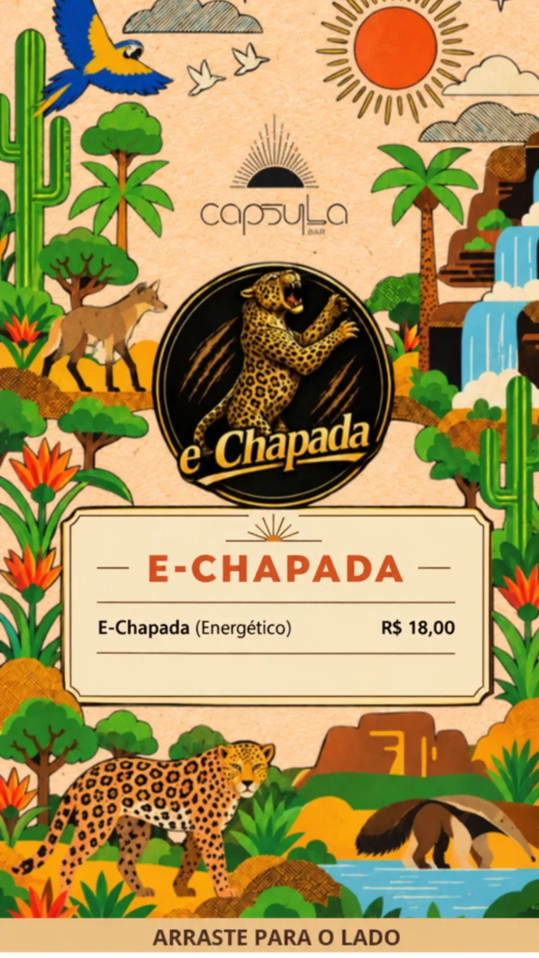 E-Chapada, o energético da casa
